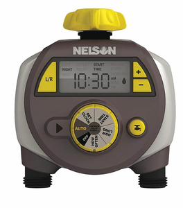 DUAL OUTLET WATER TIMER 6 CYCLE by Nelson