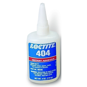 INSTANT ADHESIVE 4 OZ BOTTLE CLEAR by Loctite Brand