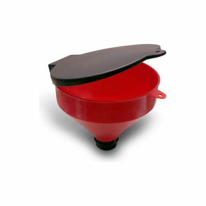 FUNNEL KING 4 QT. DRUM FUNNEL WITH 2" THREADS & LOCKABLE LID by Wirthco Engineering