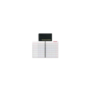 CLASS RECORD AND ROLL BOOK, 8-1/2" X 11", BLACK COVER, 40 SHEETS/PAD by Rediform