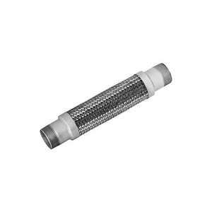 STAINLESS STEEL BRAIDED HOSE WITH THREADED NIPPLES 1-1/4 X 24 by Mason