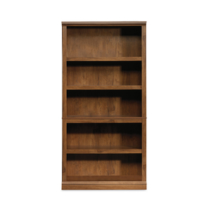 SELECT COLLECTION BOOKCASE, FIVE-SHELF, 35.27W X 13.22D X 69.76H, OILED BROWN by Sauder SELECT COLLECTION BOOKCASE, FIVE-SHELF, 35.27W X 13.22D X 69.76H, OILED BROWN by Sauder