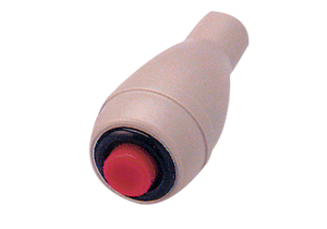 SINGLE CALL CORD, BEIGE, 2 CONDUCTORS, 1/4 IN PHONE PLUG, 12 FT, FDA, ROHS COMPLIANT by Crest Healthcare