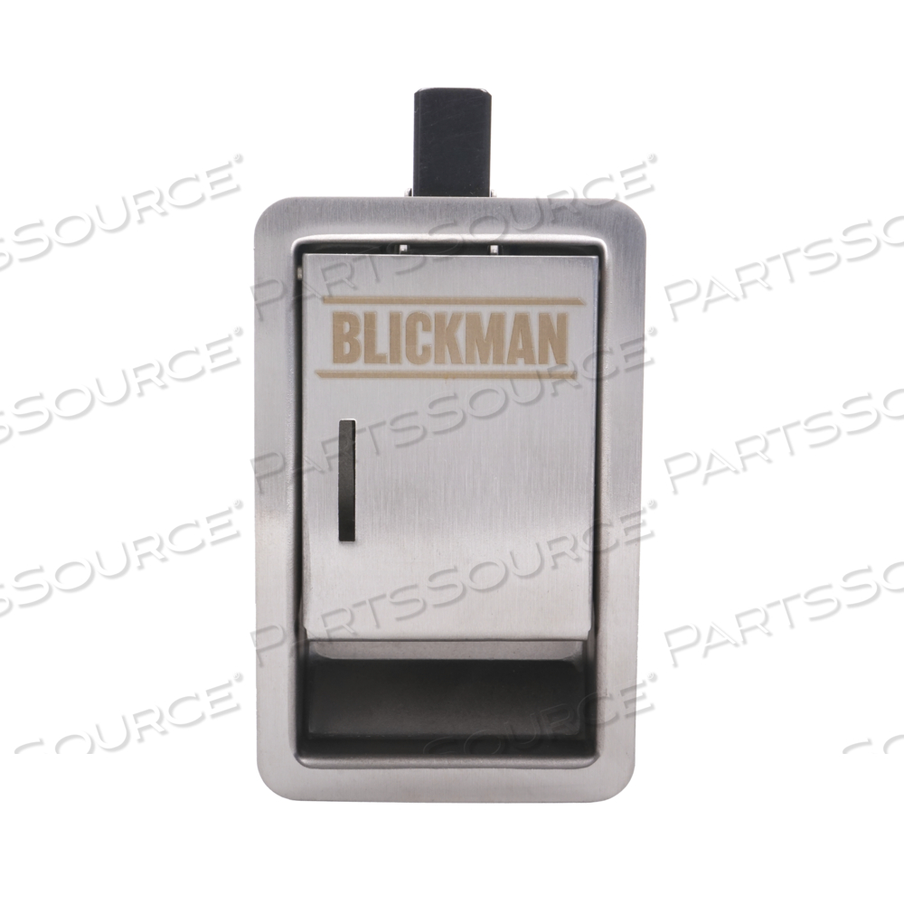 PADDLE LATCH, STAINLESS STEEL, WITH HASP DEEP, FOR USE WITH: FOR CASE CARTS by Blickman