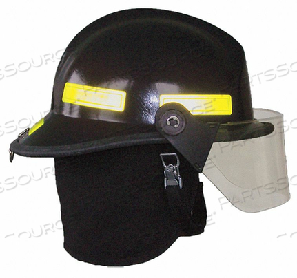 FIRE HELMET BLACK MODERN by Fire-Dex FIRE HELMET BLACK MODERN by Fire-Dex