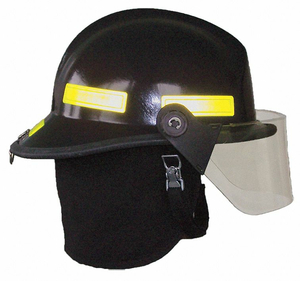FIRE HELMET BLACK MODERN by Fire-Dex FIRE HELMET BLACK MODERN by Fire-Dex