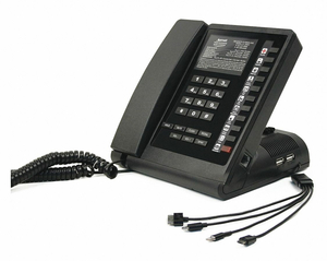 HOSPITALITY PHONE ANALOG WALL/DESK BLACK by Bittel