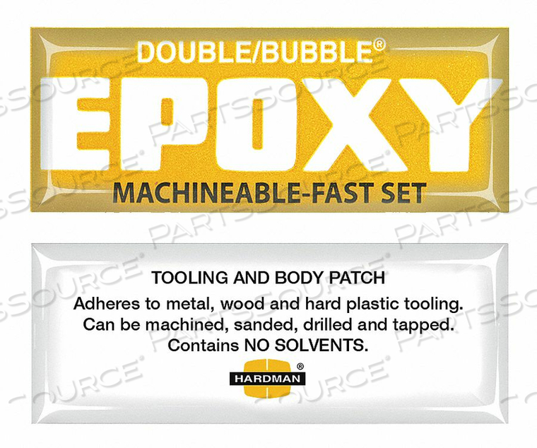 EPOXY MACHINEABLE SILV 3.5G PK10 by Hardman