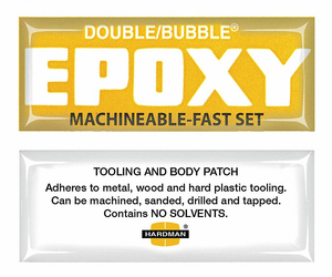 EPOXY MACHINEABLE SILV 3.5G PK10 by Hardman