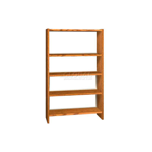 60" SINGLE FACE SHELVING BASE - 37"W X 12-1/4"D X 59-7/8"H OILED CHERRY by Ironwood Manufacturing Inc