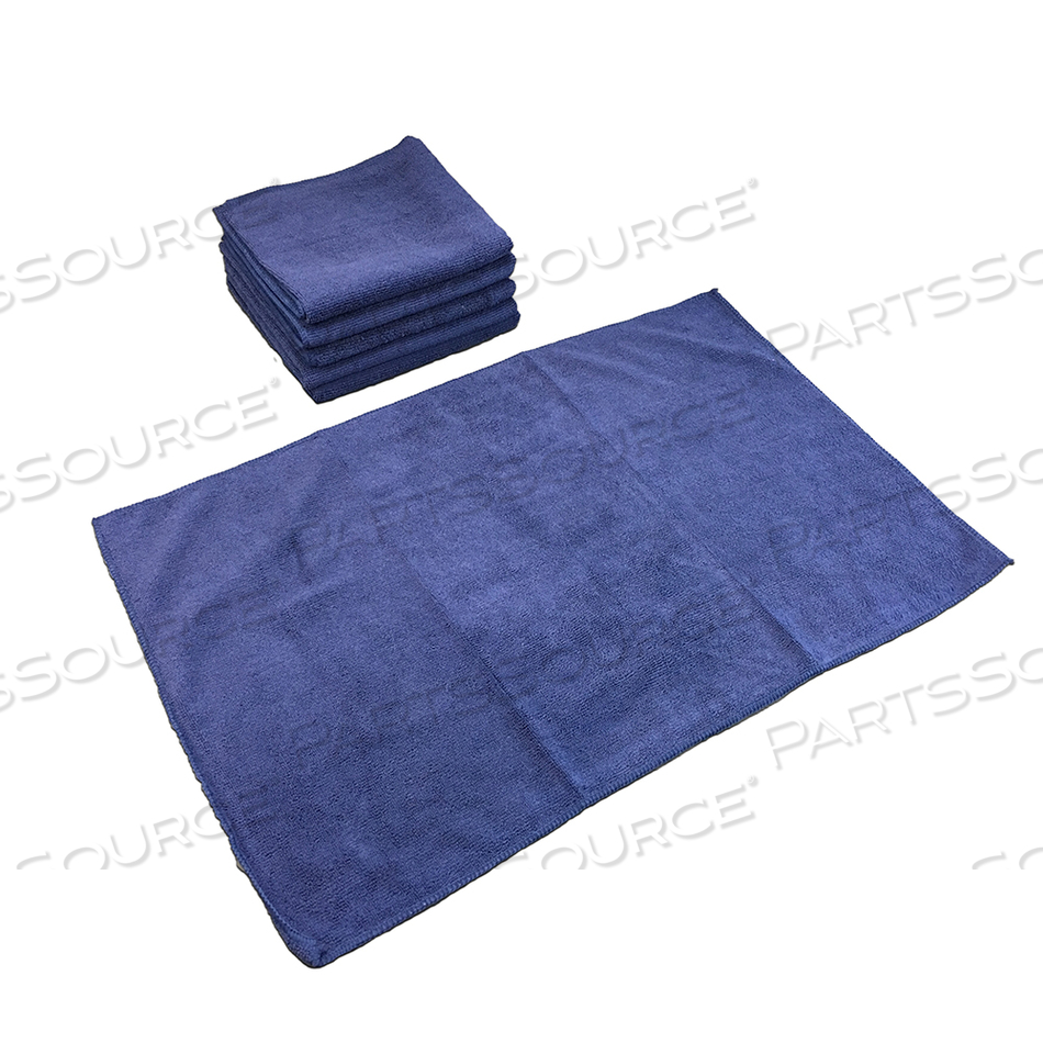 MICROFIBER HAND TOWELS 15 X 24 NAVY by Monarch Brands Inc.