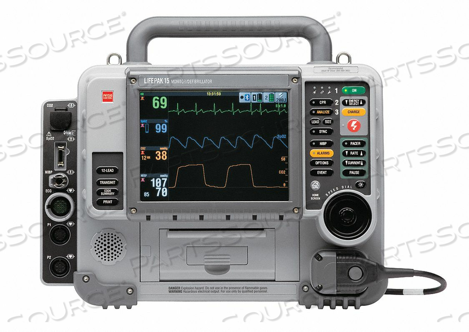 ACLS DEFIBRILLATOR PACKAGE 12-1/2 H by Physio-Control
