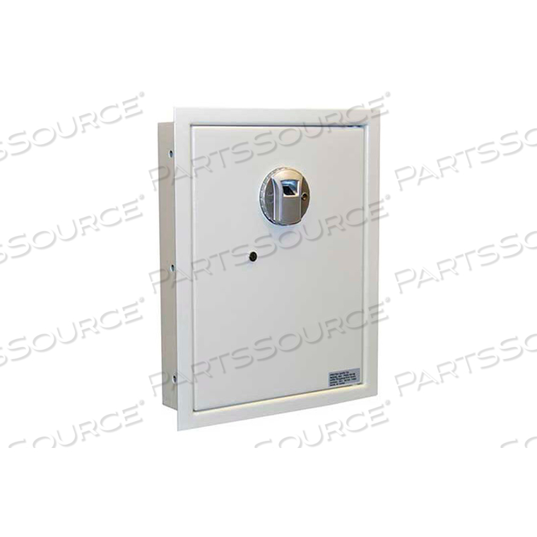BIOMETRIC WALL SAFE - 14-1/8"W X 3-7/8"D X 18-1/4"H, BEIGE by Protex Safe Co. LLC