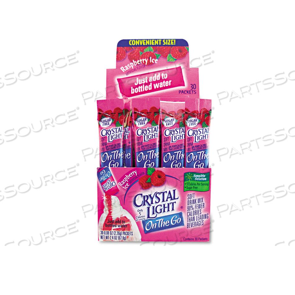 FLAVORED DRINK MIX, RASPBERRY ICE by Crystal Light FLAVORED DRINK MIX, RASPBERRY ICE by Crystal Light