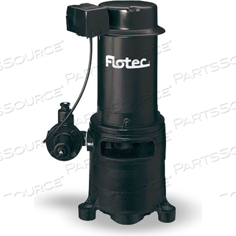 FLOTEC CAST IRON VERTICAL DEEP WELL JET PUMP 1 HP by Pentair FLOTEC CAST IRON VERTICAL DEEP WELL JET PUMP 1 HP by Pentair