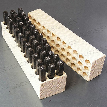 HAND STAMP 3/16 CHA H 0 TO 8/A TO Z CHAR by Young Bros. Stamp Works, Inc. HAND STAMP 3/16 CHA H 0 TO 8/A TO Z CHAR by Young Bros. Stamp Works, Inc.