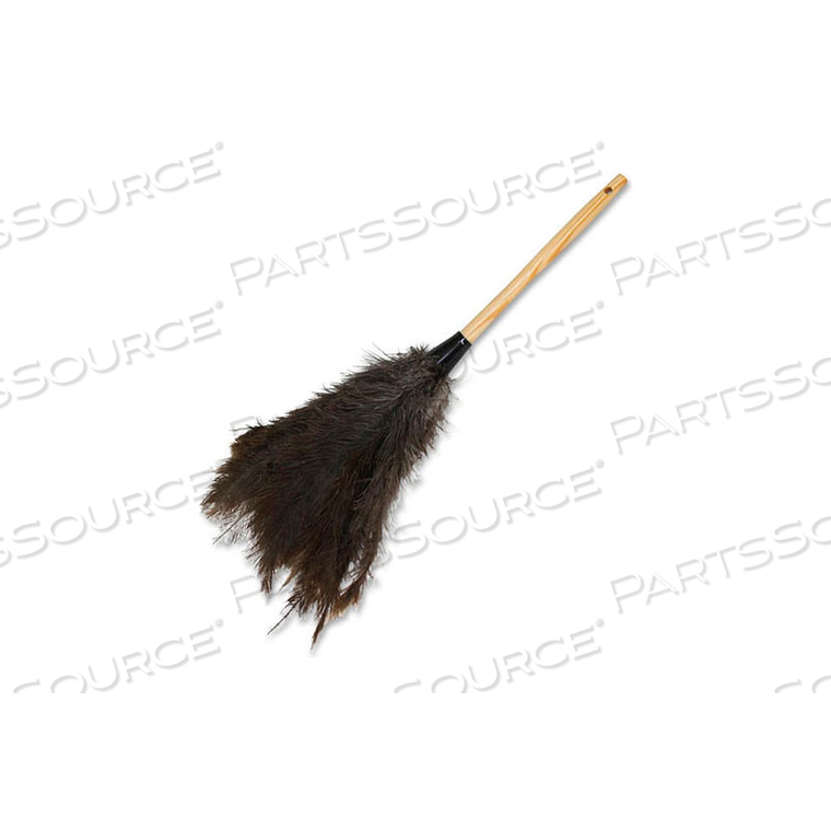 FEATHER DUSTER, 18", BROWN by Genuine Joe