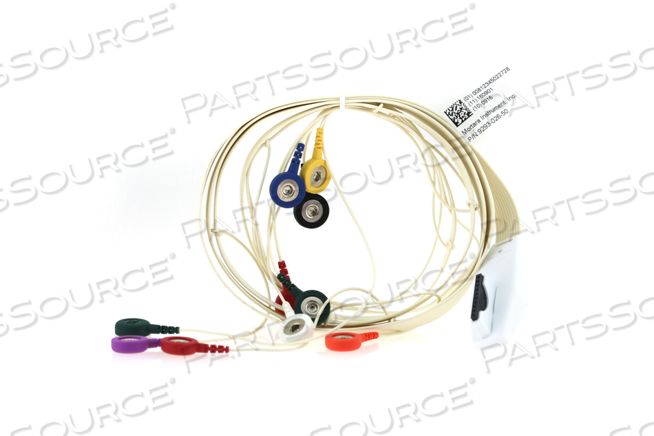 CABLE, LEADFORM, PATIENT, X-LARGE SIZE, 10 NUMBER OF WIRE, AHA COLOR CODING, SNAP CONNECTOR TYPE by Mortara Instrument, Inc