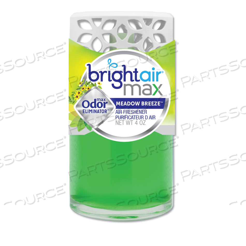 MAX SCENTED OIL AIR FRESHENER, MEADOW BREEZE, 4 OZ by Bright Air MAX SCENTED OIL AIR FRESHENER, MEADOW BREEZE, 4 OZ by Bright Air