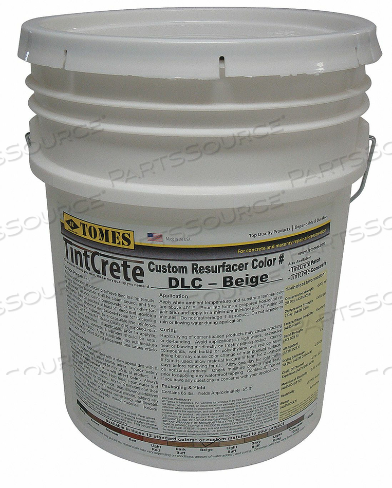 CONCRETE PATCH AND REPAIR 50 LB. PAIL by Tintcrete
