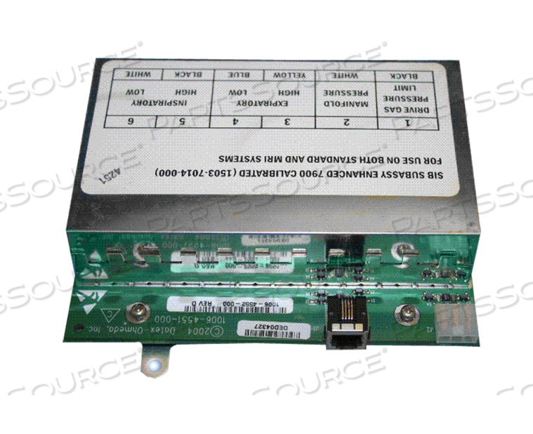 12VDC ENHANCED SERIAL INTERFACE BOARD SUB ASSEMBLY FOR AESPIRE 7900 ANESTHESIA MACHINE by Datex-Ohmeda 12VDC ENHANCED SERIAL INTERFACE BOARD SUB ASSEMBLY FOR AESPIRE 7900 ANESTHESIA MACHINE by Datex-Ohmeda