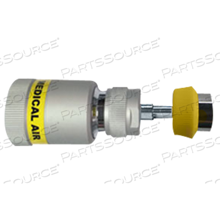 SCHRADER COUPLER DISS HAND TIGHT AIR USA by Ohio Medical, LLC