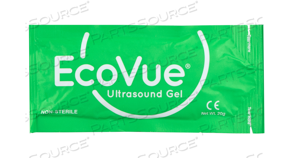 ECOVUE® ULTRASOUND GEL 20G PACKET NON-STERILE 