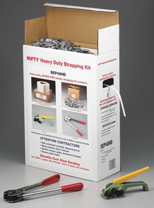 HEAVY DUTY JUMBO POLY STRAPPING KIT by Nifty Products