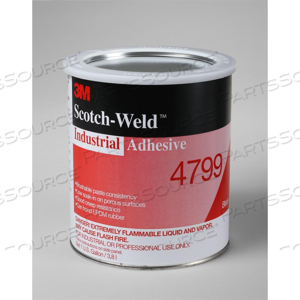 21200-21358 3M-WELDINDUSTRIAL ADHESIVE 4799 BLACK,1 GALLON by 3M Consumer