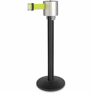 JETTRAC SATELLITE POST, 39" BLACK POST, 65' NEON YELLOW BELT/S-HOOK by Lavi