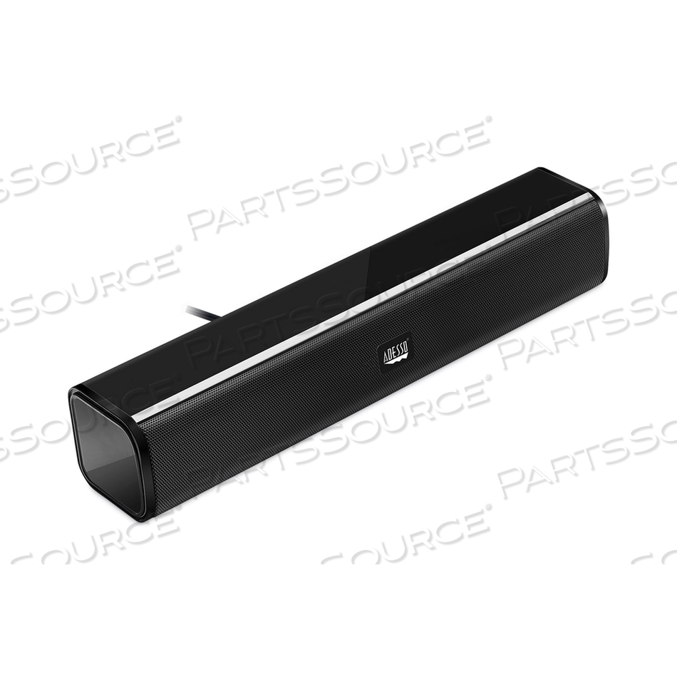 XTREAM S5 STEREO MULTIMEDIA SOUNDBAR SPEAKER, BLACK by Adesso, Inc.