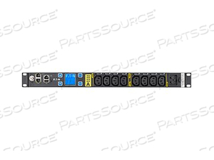 EA MA PDU 1U, C20 INPUT, OUTLETS: (8) C1 by Eaton