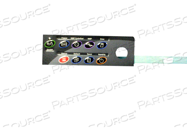 FRONT MEMBRANE SWITCH by Criticare Technologies, Inc.