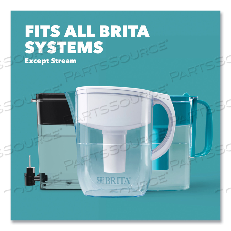 WATER FILTER PITCHER ADVANCED REPLACEMENT FILTERS by Brita WATER FILTER PITCHER ADVANCED REPLACEMENT FILTERS by Brita