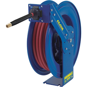 SPRING RETURN HOSE REEL 1/2 MNPT 50 FT by Coxreels SPRING RETURN HOSE REEL 1/2 MNPT 50 FT by Coxreels