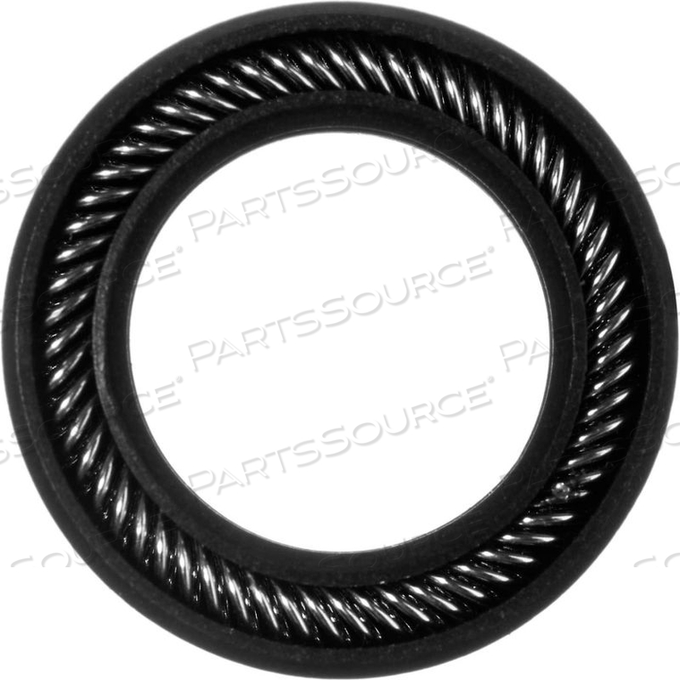 GRAPHITE FILLED PTFE SPRING ENERGIZED ROD SEAL FOR .375" ROD OR .563" PISTON BORE 