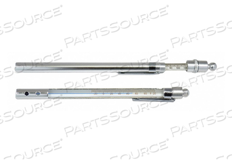 LIQUID IN GLASS THERMOMETER -15 TO 105C by Ever-Safe LIQUID IN GLASS THERMOMETER -15 TO 105C by Ever-Safe