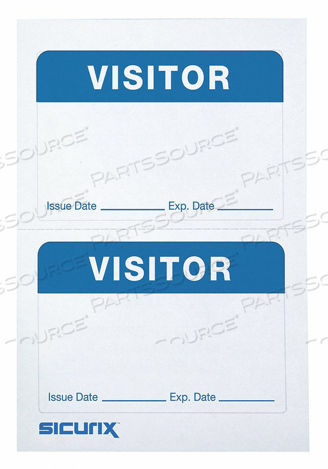 ID ADHESIVE BADGE ADHESIVE PK600 by Baumgartens ID ADHESIVE BADGE ADHESIVE PK600 by Baumgartens