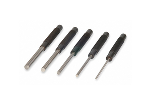 DRIVE PIN PUNCH SET 5 PIECES STEEL by Mitutoyo