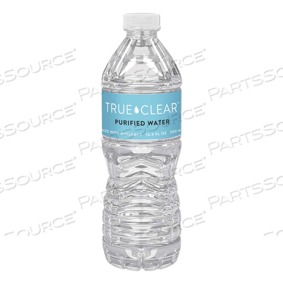PURIFIED BOTTLED WATER, 16.9 OZ BOTTLE by True Clear