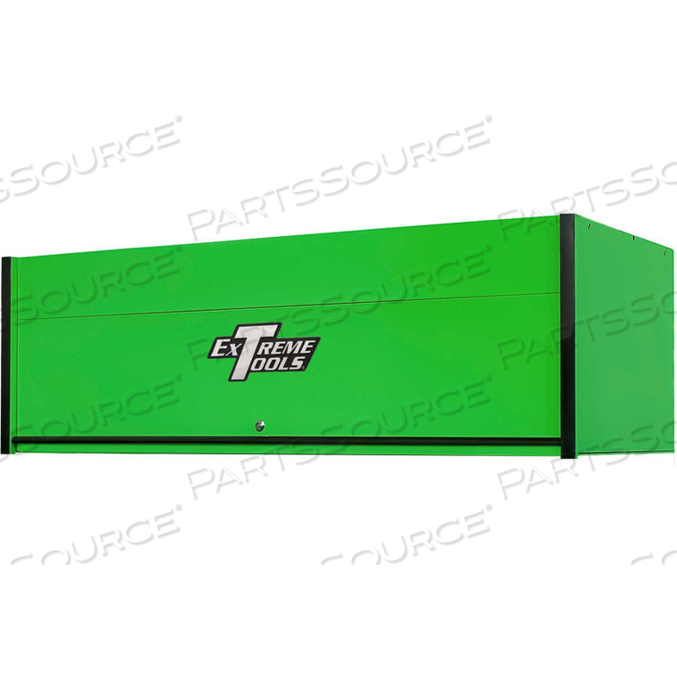 72"X30" GREEN PROFESSIONAL EXTREME POWER WORKSTATION HUTCH BLACK HANDLE by Extreme Tools Inc. 72"X30" GREEN PROFESSIONAL EXTREME POWER WORKSTATION HUTCH BLACK HANDLE by Extreme Tools Inc.
