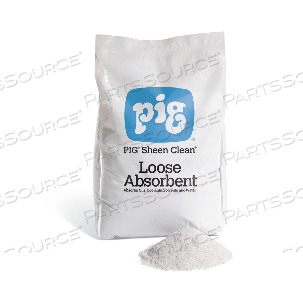 PIG SHEEN CLEAN LOOSE ABSORBENT by New Pig Corporation PIG SHEEN CLEAN LOOSE ABSORBENT by New Pig Corporation