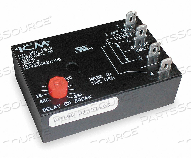 RELAY TIME DELAY by ICM Controls