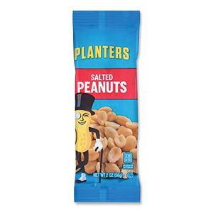 SALTED PEANUTS, 2 OZ PACKET, 144/CARTON by Planters