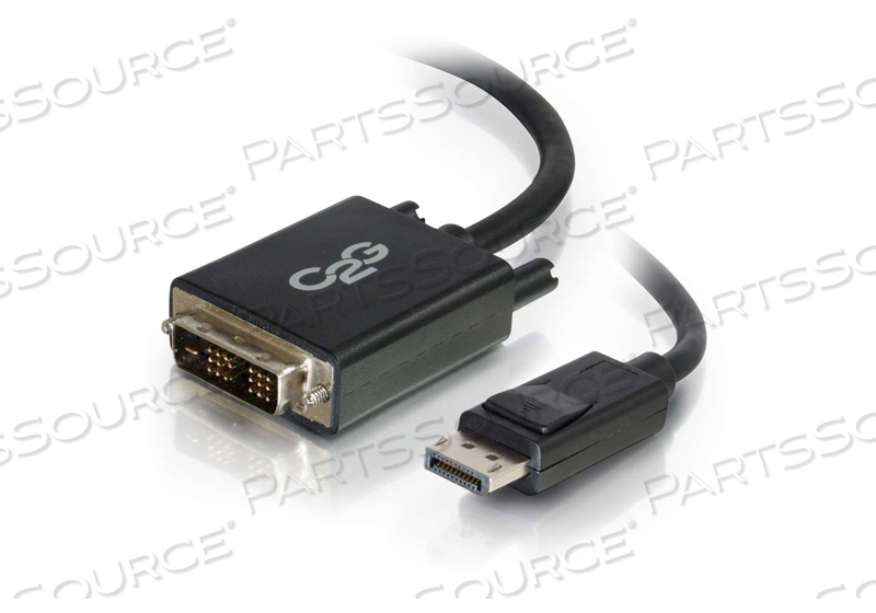 3FT C2G DISPLAYPORT M TO DVI M BLK by Legrand AV (C2G) 3FT C2G DISPLAYPORT M TO DVI M BLK by Legrand AV (C2G)
