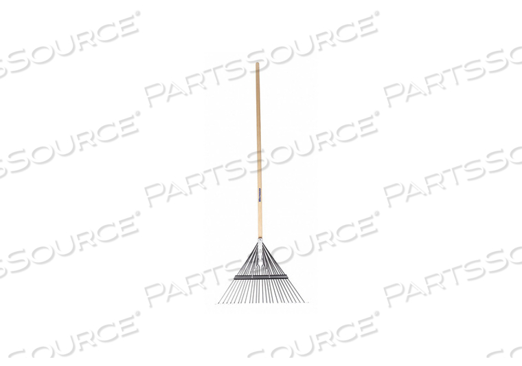 LAWN RAKE, PRODUCT TYPE LAWN RAKE, BLADE WIDTH NOT APPLICABLE, HEAD STYLE SPRING BRACE, TINE MATERIAL STEEL, NUMBER OF TINES 24, OVERALL WID by Westward