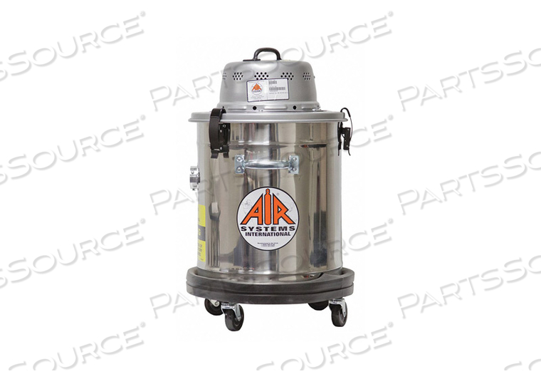 5 GAL HEPA VACUUM-SS STEEL TANK 1.25HP by Air Systems International