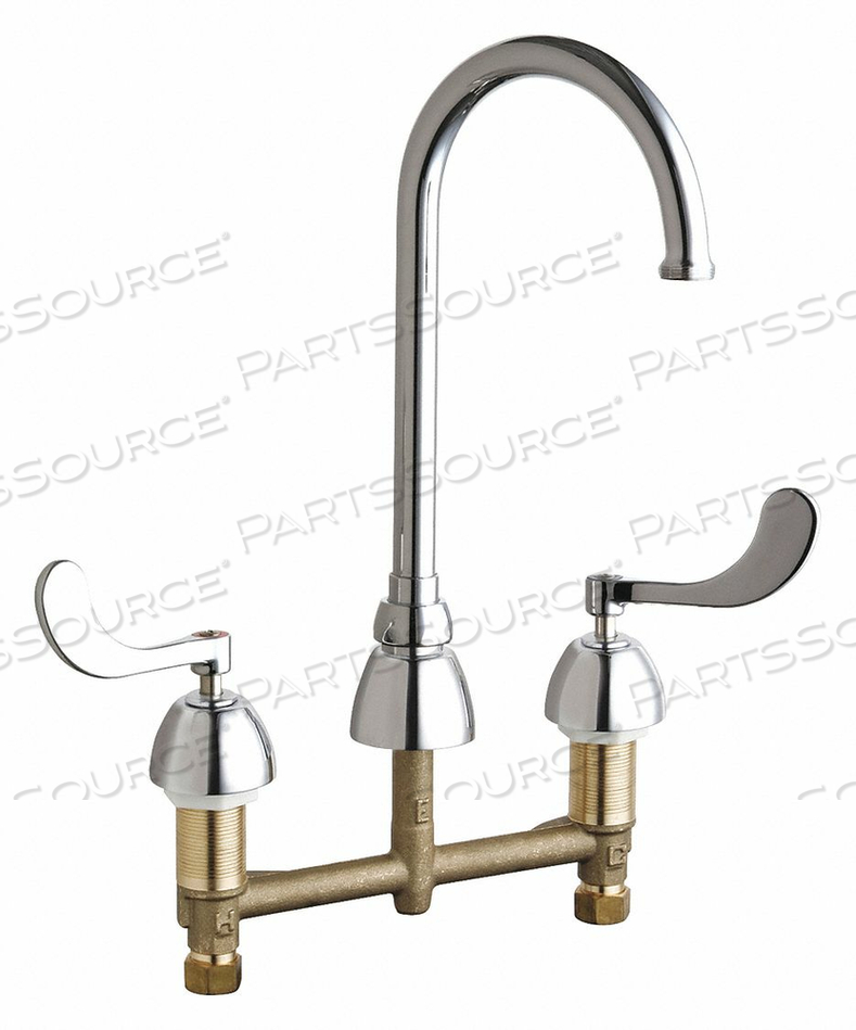 CONCEALED HOT AND COLD WATER SINK FAUCET by Chicago Faucets
