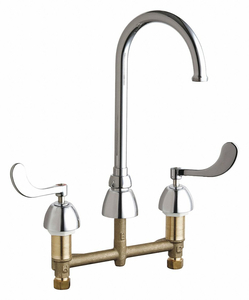 CONCEALED HOT AND COLD WATER SINK FAUCET by Chicago Faucets