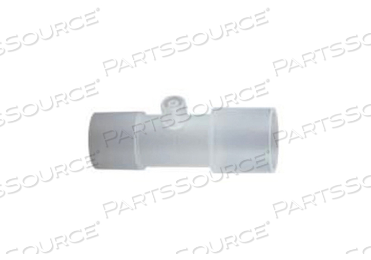 ADAPTER FOR GAS RETURN 22 MM M/22 MM F ELBOW LUER PORT by Vyaire Respiratory Diagnostics LLC.